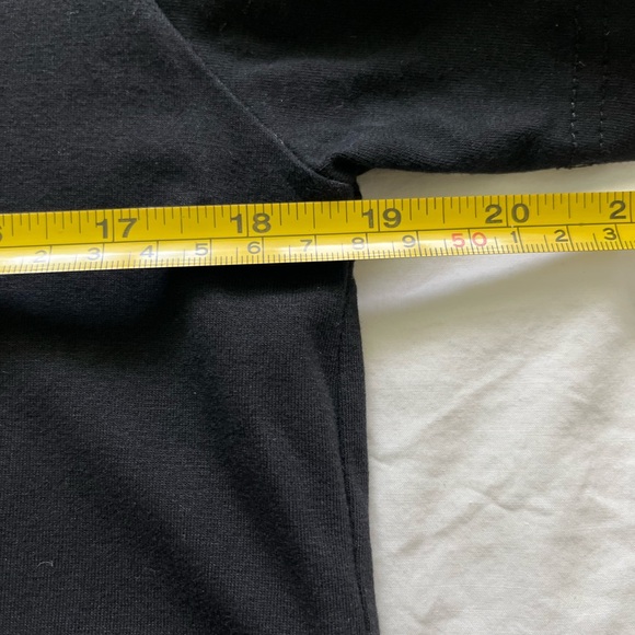 🎾 anyone?! Black & White Asymmetrical Mini Dress - Picture 7 of 8